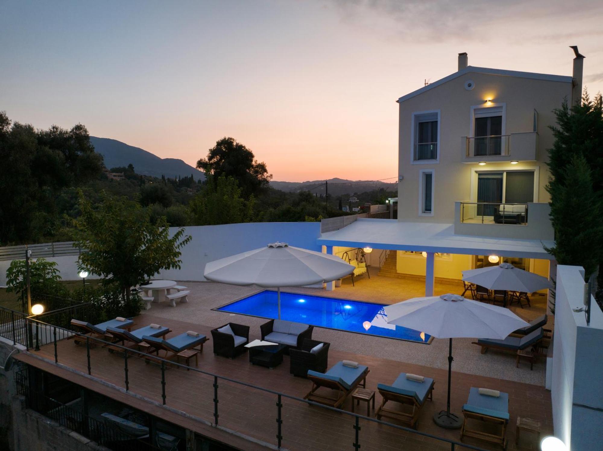 Luxury Villa Alexandros Corfu Perama  Exterior foto